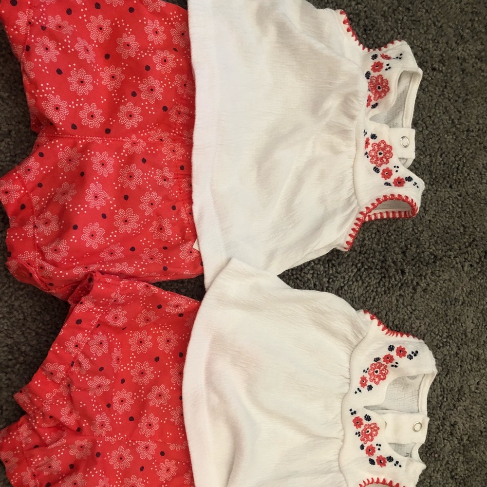 Newborn twins girl carters